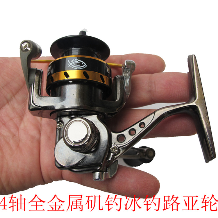 Миниатюрная цельнометаллическа – обзор и цена Ice Fishing Reel