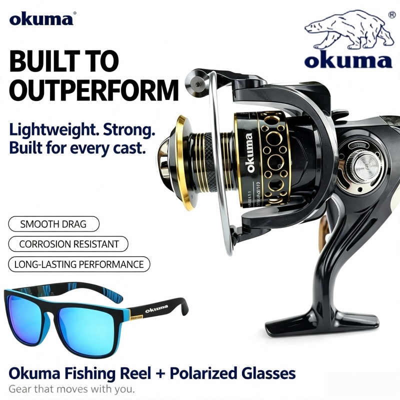 Спиннинговая катушка OKUMA, ул – обзор и цена Ice Fishing Reel